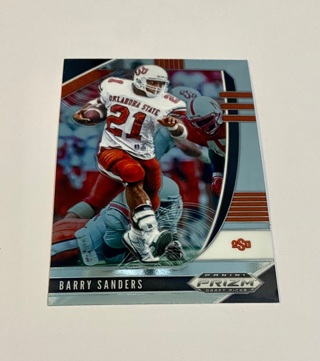 Barry Sanders #11 OSU Panini Draft Picks Prizm