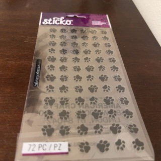 Sticko paw stickers 