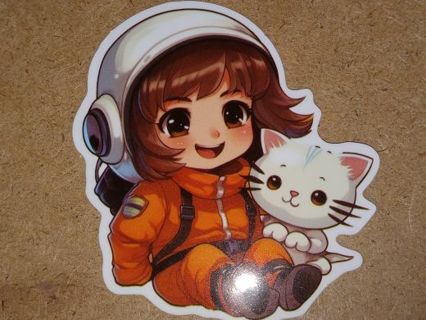 Anime nice one Cute nice vinyl sticker no refunds regular mail only Very nice quality!