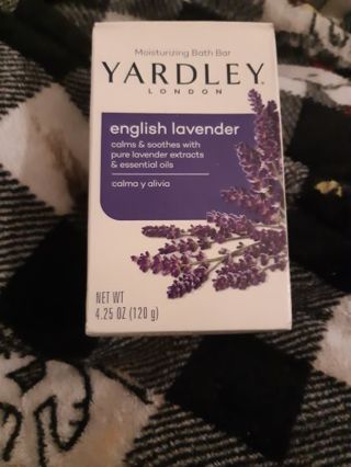 Yardley London moisturizing bath bar English lavender