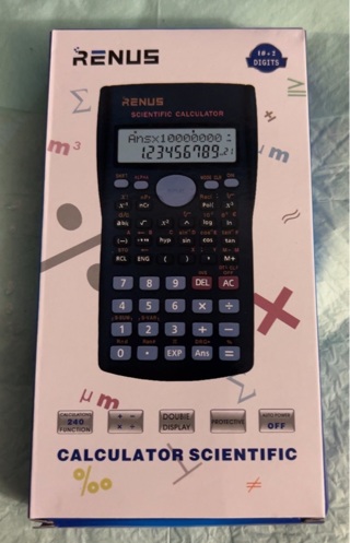 New: HandHeld Scientific 2 Line Calculator. Basic / Highly Advanced Calculations. Instructions Incld