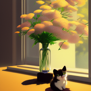 Listia Digital Collectible: Baby Kitty♡Flower Bouquet