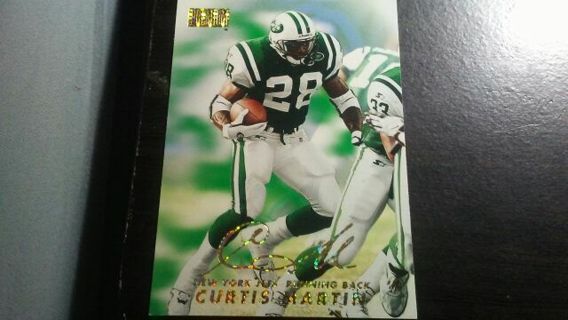 1998 SKYBOX CURTIS MARTIN NEW YORK JETS FOOTBALL CARD# 56