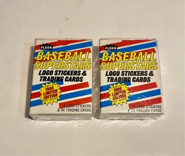 1988 Fleer Super Stars 88 Baseball Cards and 12 Stickers !!