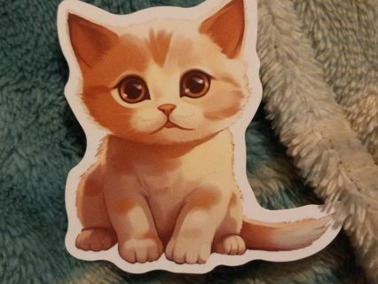 New Cute 1⃣ nice vinyl sticker no refunds regular mail only Very nice quality!