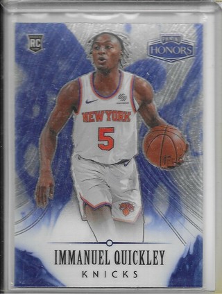 Immanuel Quickley 2020-21 Chronicles Honors #583 Rookie Card