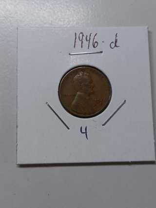 1946-D Lincoln Wheat Penny! 43.4