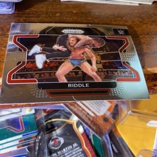 2022 panini prizm wwe raw riddle wrestling card 