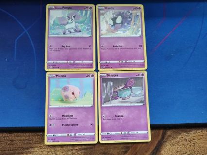 Pokemon Sword and Shield Psychic Cards