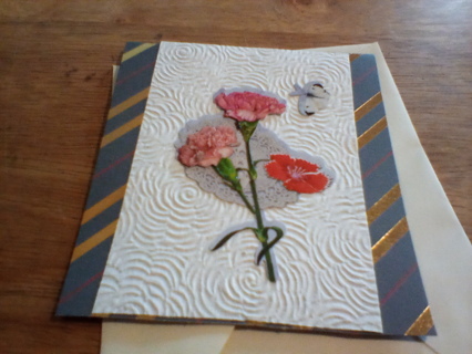 Handmade Card w/ Envelope: New