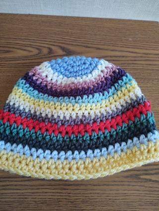 Hand Crocheted Slouch Hat 