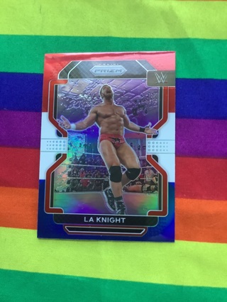 LA Knight WWE 2022 Panini Prizm Collectible Wrestling Card #142 NXT 2.0