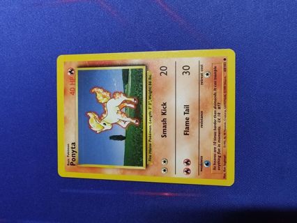 Pokemon Base Set Ponyta 60/102