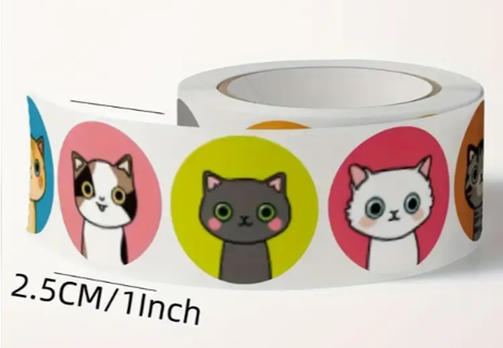 100 Cat Stickers