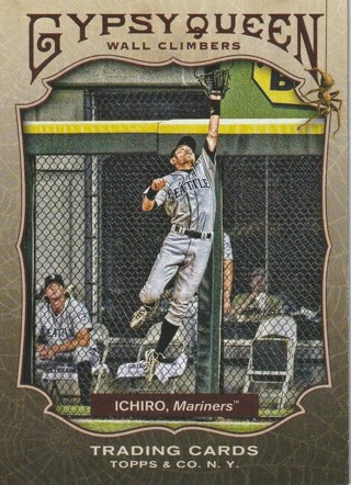 2011 Topps Gypsy Queen Wall Climbers Ichiro Suzuki #WC6