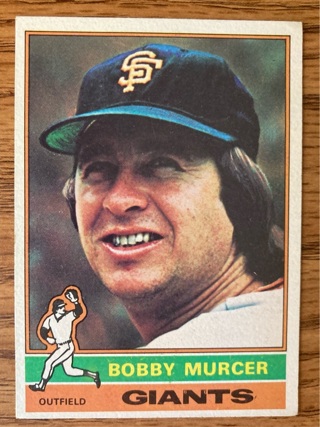 1976 Topps Bobby Murcer baseball card 