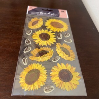 Sticko dimensional sunflower stickers 