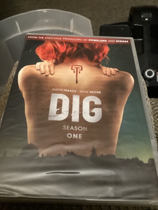 DVD- THE DIG SEASON ONE with JASON ISAACS