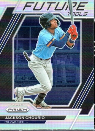 2023 Panini Prizm Jackson Chourio Future Tools Refractor