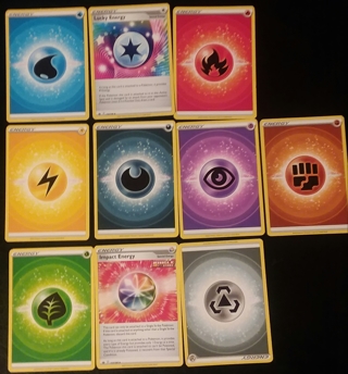 16 Random Pokemon Energy Cards
