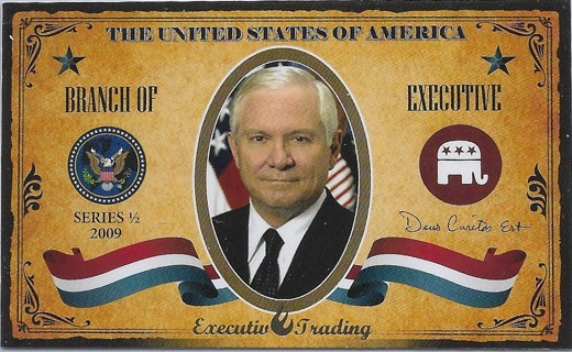 2009 Politicians #EX5 Robert M. Gates