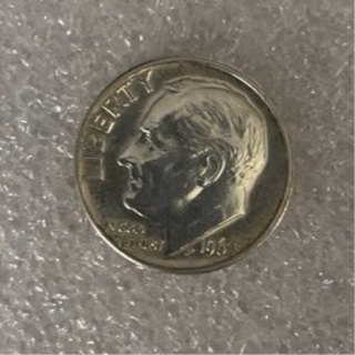 1964 D Silver Roosevelt  Dime