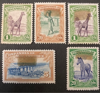 Mozambique stamp set 