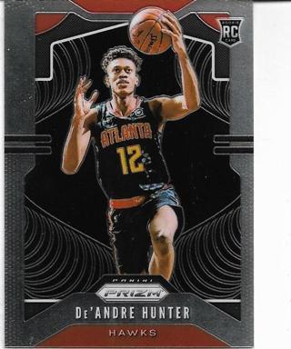 2019-20 PRIZM DEANDRE HUNTER ROOKIE CARD