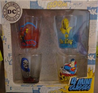 DC Comics Shot Glass Set