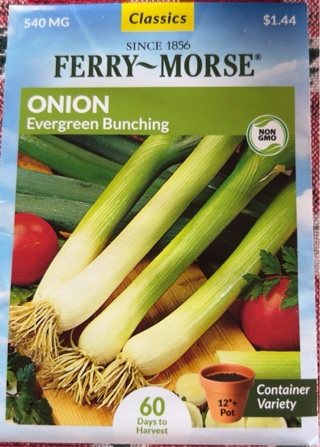 Ferry Morse Onion Seeds