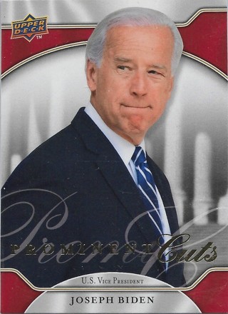 2009 Upper Deck Prominent Cuts #1 Joseph Biden