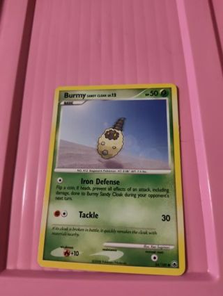 Burmy Pokemon Card