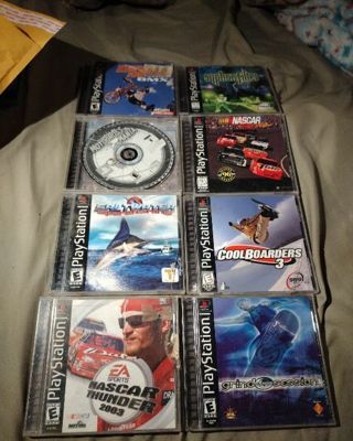 PS1 game lot