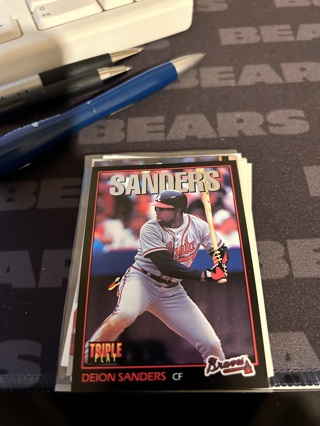 1993 triple play deion sanders