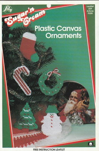 Plastic Canvas Leaflet: Ornaments for Christmas