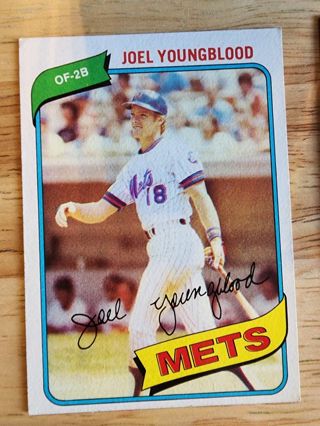 80 Topps Joel Youngblood #372