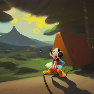 Listia Digital Collectible: Camping with Mickey