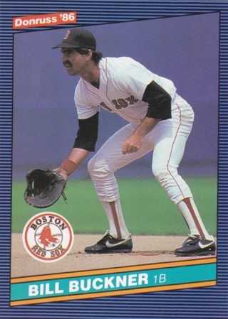 Bill Buckner 1986 Donruss Boston Red Sox