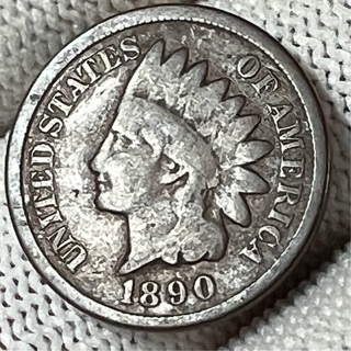 1890 INDIAN HEAD CENT 