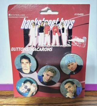 Backstreet Boys Button Pin Set