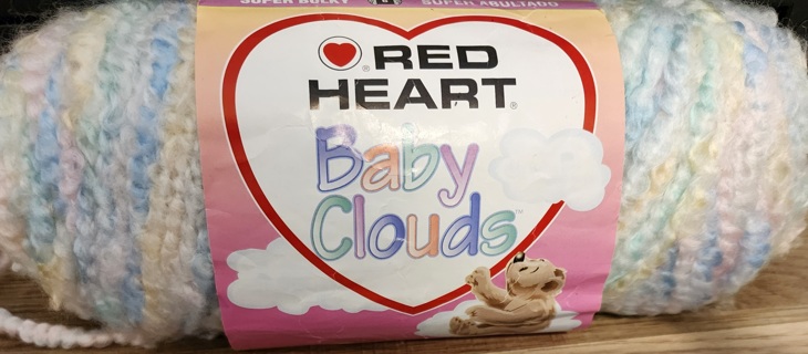 NEW - Red Heart Baby Clouds Yarn - "Pastels"