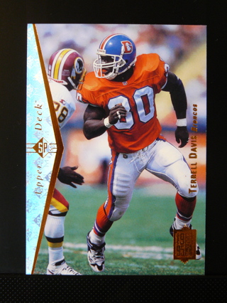 1995 SP #130 Terrell Davis RC Rookie (Broncos)