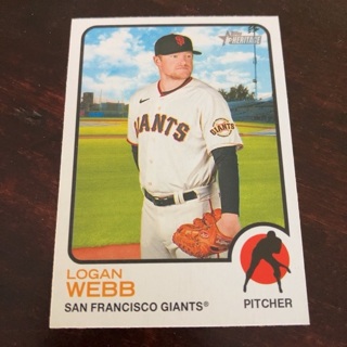 2022 Topps Heritage - [Base] #358 Logan Webb