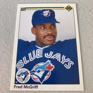 1990 Upper Deck - [Base] #108.1 Fred McGriff