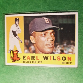 1960 - TOPPS BASEBALL CARD NO. 249 - EARL WILSON - RED SOX - EXMT-NRMT+