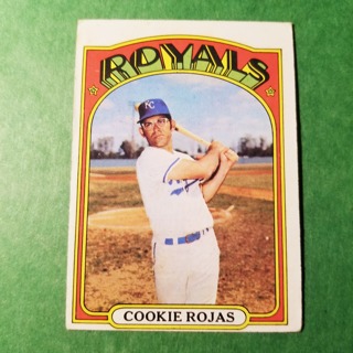 1972 - TOPPS BASEBALL CARD NO. 415 - COOKIE ROJAS - ROYALS