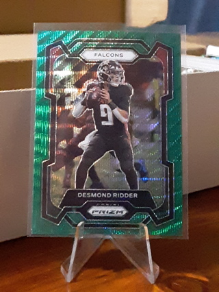 Desmond Ridder 2023 Panini Prizm Green Wave #9