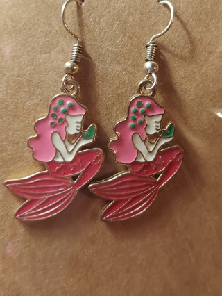 2 mermaid earrings choice one