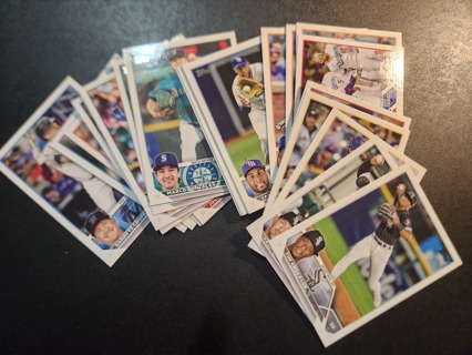 2023 Topps Series 1 Lot of 24 Cards  - White Sox - Brewers - Rays - Mets - Guardians - Orioles