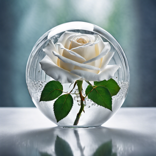 Listia Digital Collectible: The Beautiful White Rose